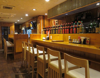 カウンター席の様子