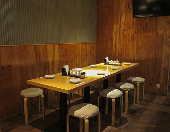 奥の団体席の様子